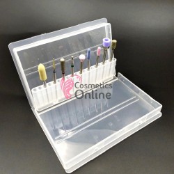 Cutie pentru 10 capete de freza, din plastic 001